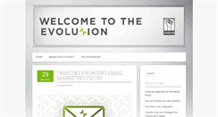 Desktop Screenshot of brandevolutionist.com